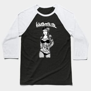 Vida Loca Tattooed Girl Baseball T-Shirt